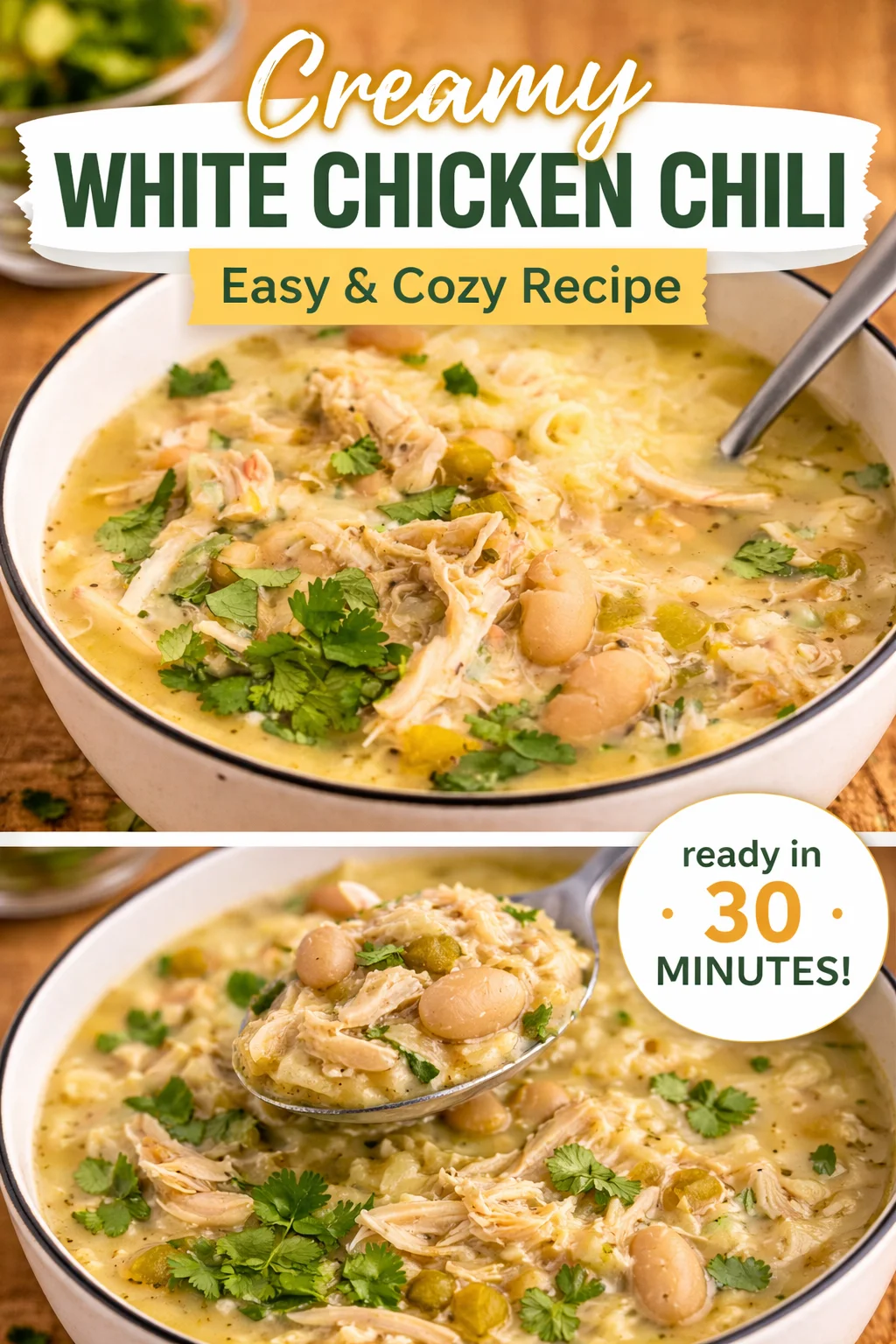 Simple Keto White Chicken Chili