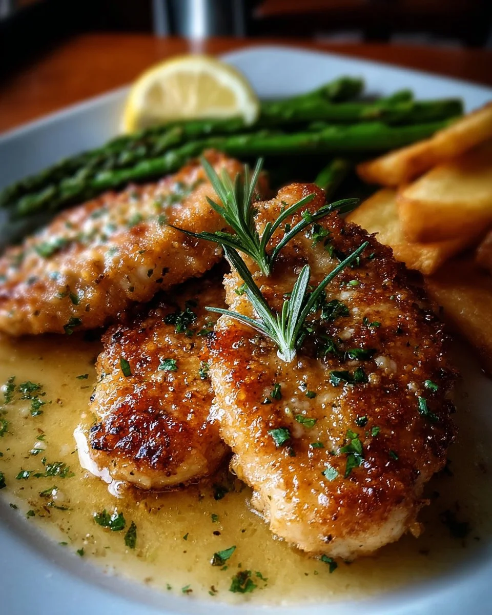 Delicious Longhorn Steakhouse Parmesan Chicken served with a side of vegetables