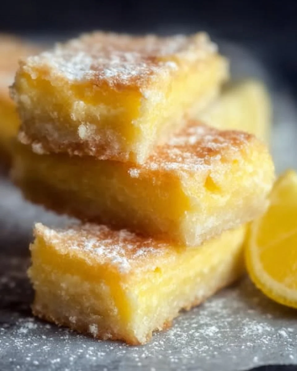 Delicious lemon cream cheese bars topped with a citrus glaze