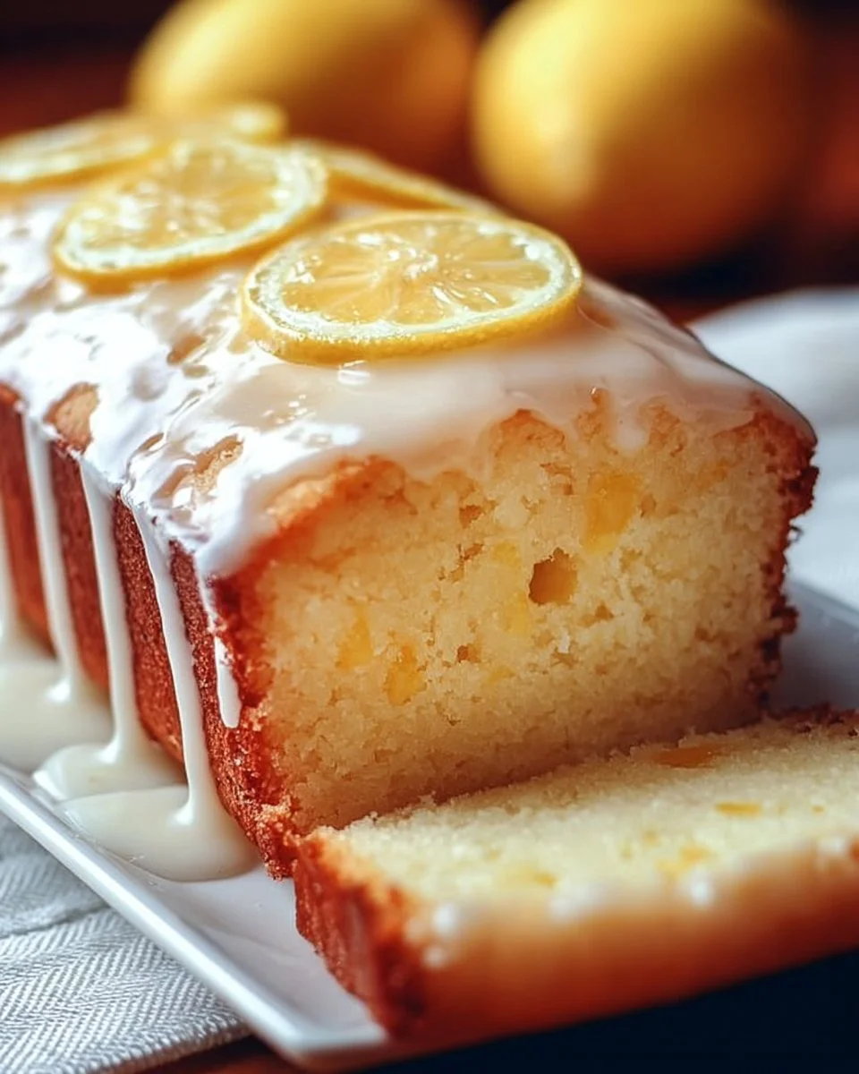 Starbucks copycat lemon loaf baked with fresh lemons and a soft texture.