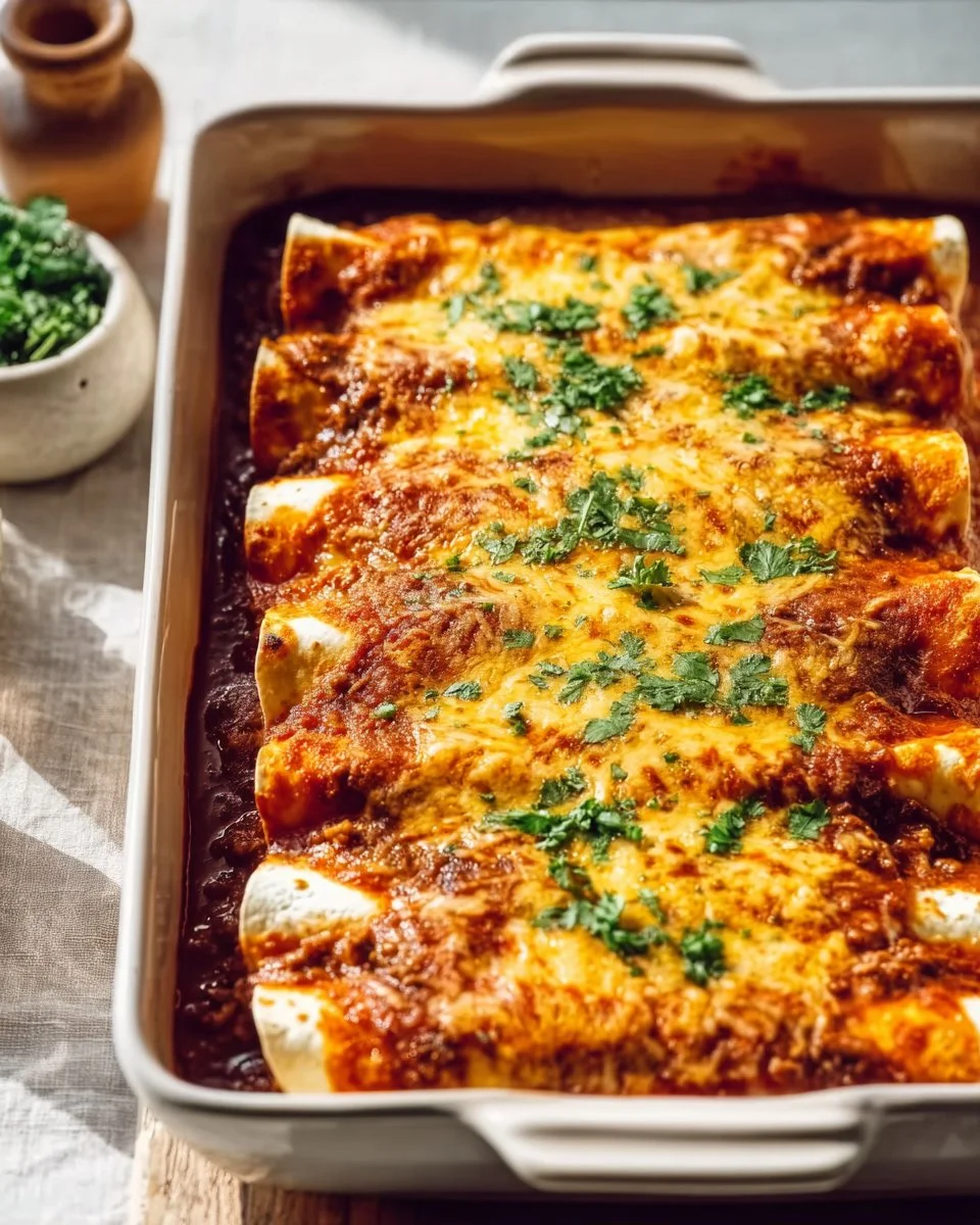 Delicious Pioneer Woman enchiladas recipe with rich flavors and easy preparation.