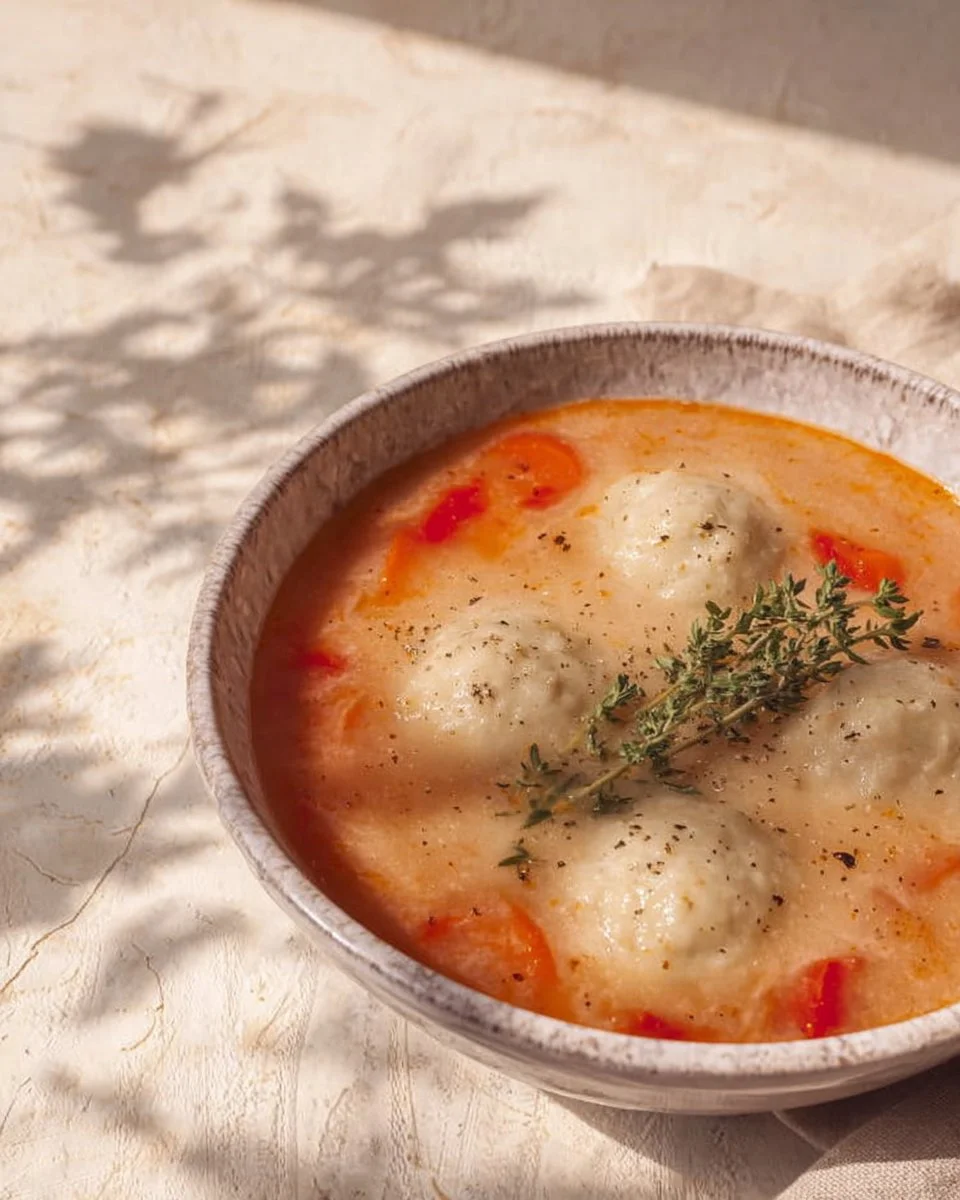Variety of homemade soups including chicken noodle, tomato, and vegetable in bowls.