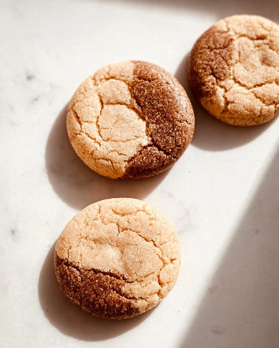 Vietnamese Coffee Marble Cookies with a rich coffee flavor and marbled design
