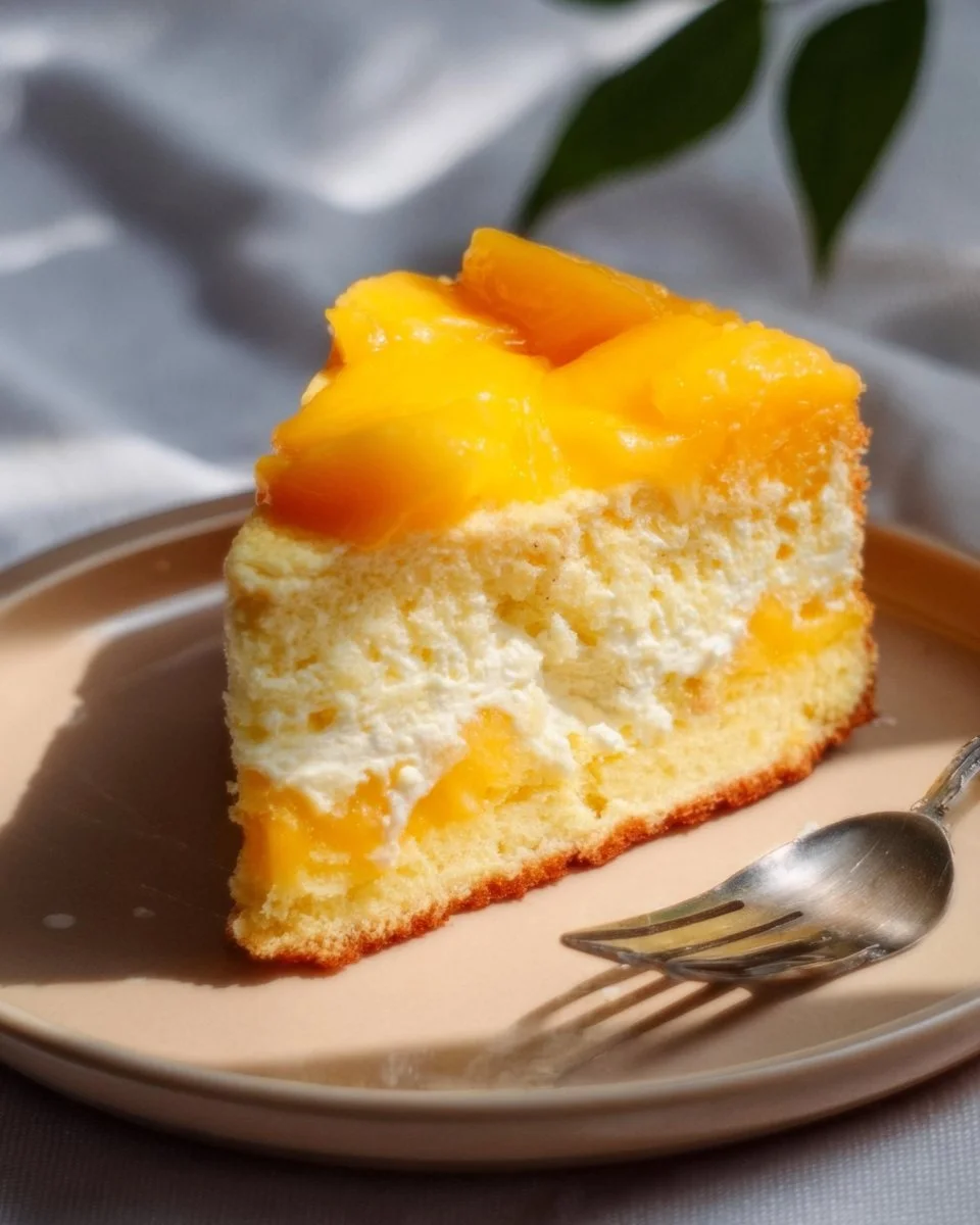 Mango Milk Cake