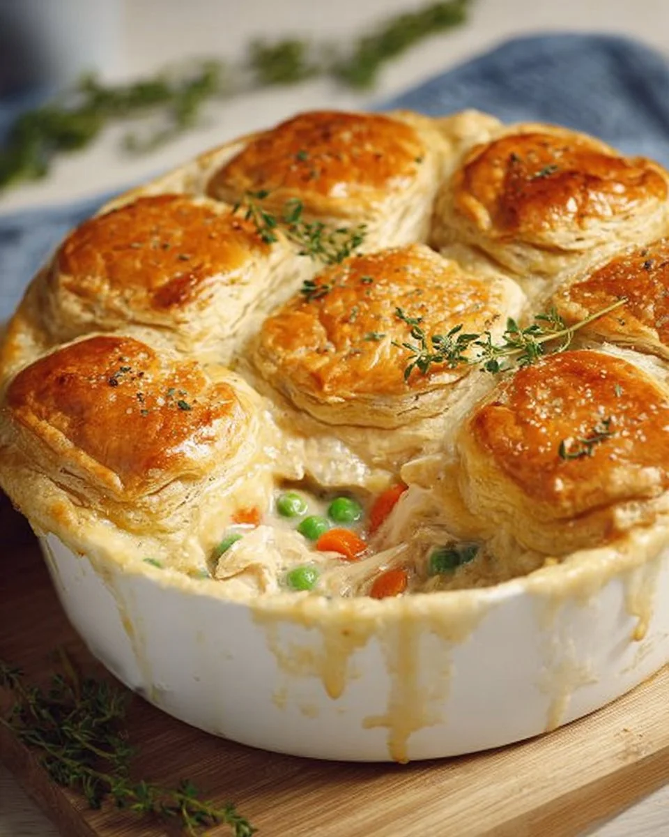 Easy Homemade Chicken Pot Pie Casserole