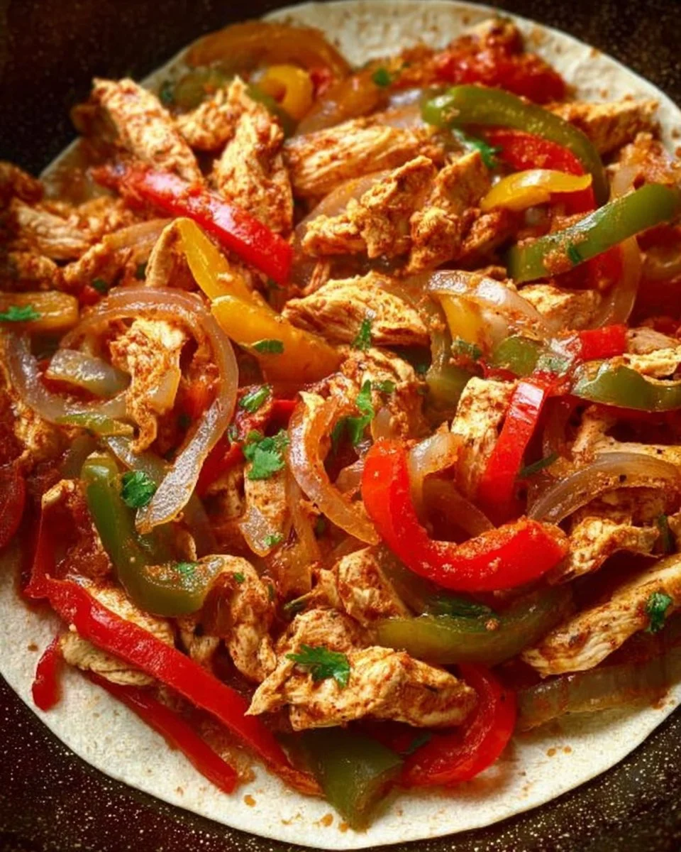 Slow Cooker Chicken Fajitas
