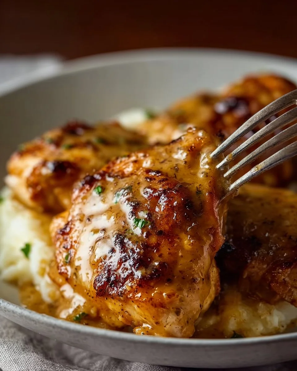 Slow Cooker Honey Mustard Chicken